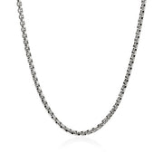 JOHN HARDY Sterling Silver Box Chain Necklace 4.8MM